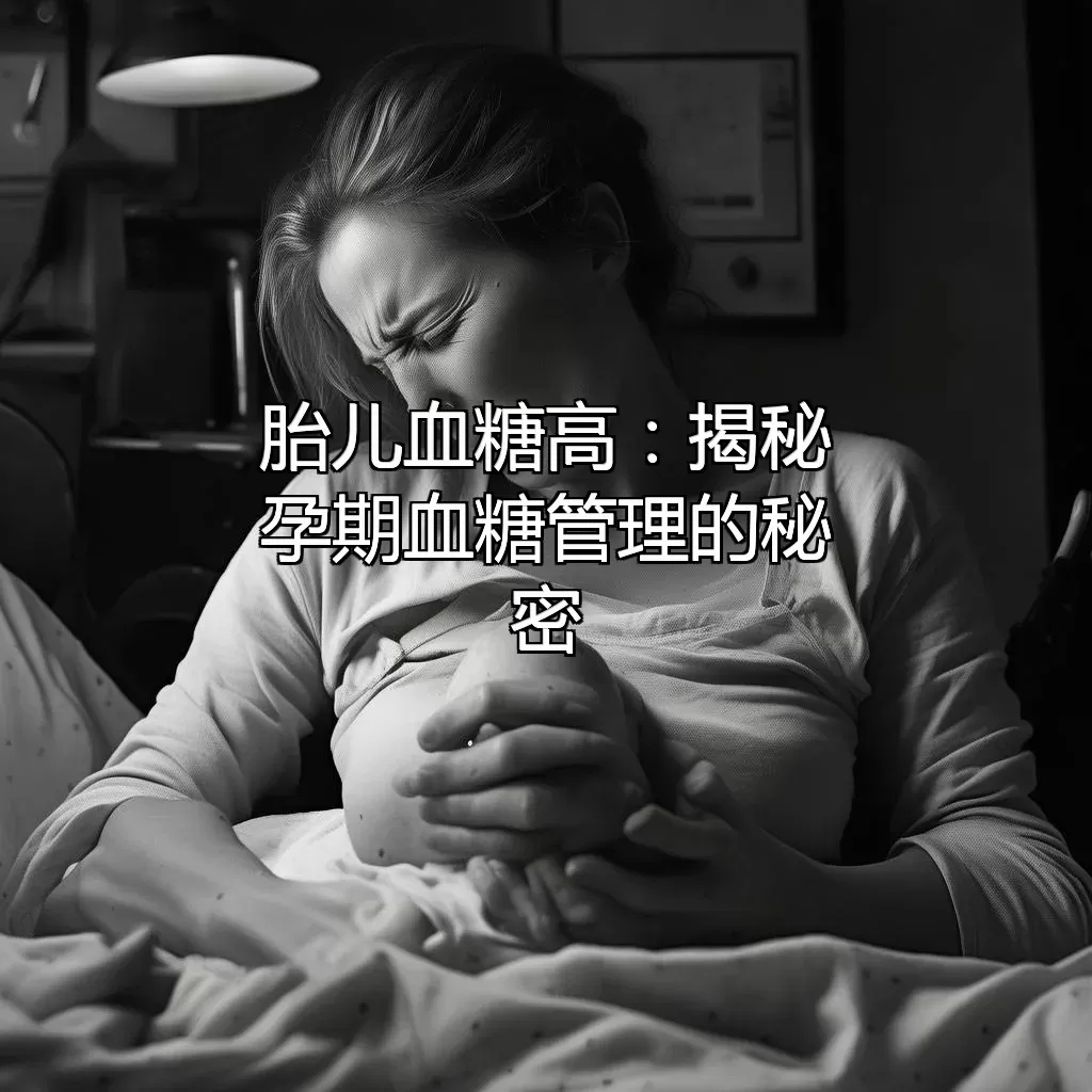 胎儿血糖高：揭秘孕期血糖管理的秘密