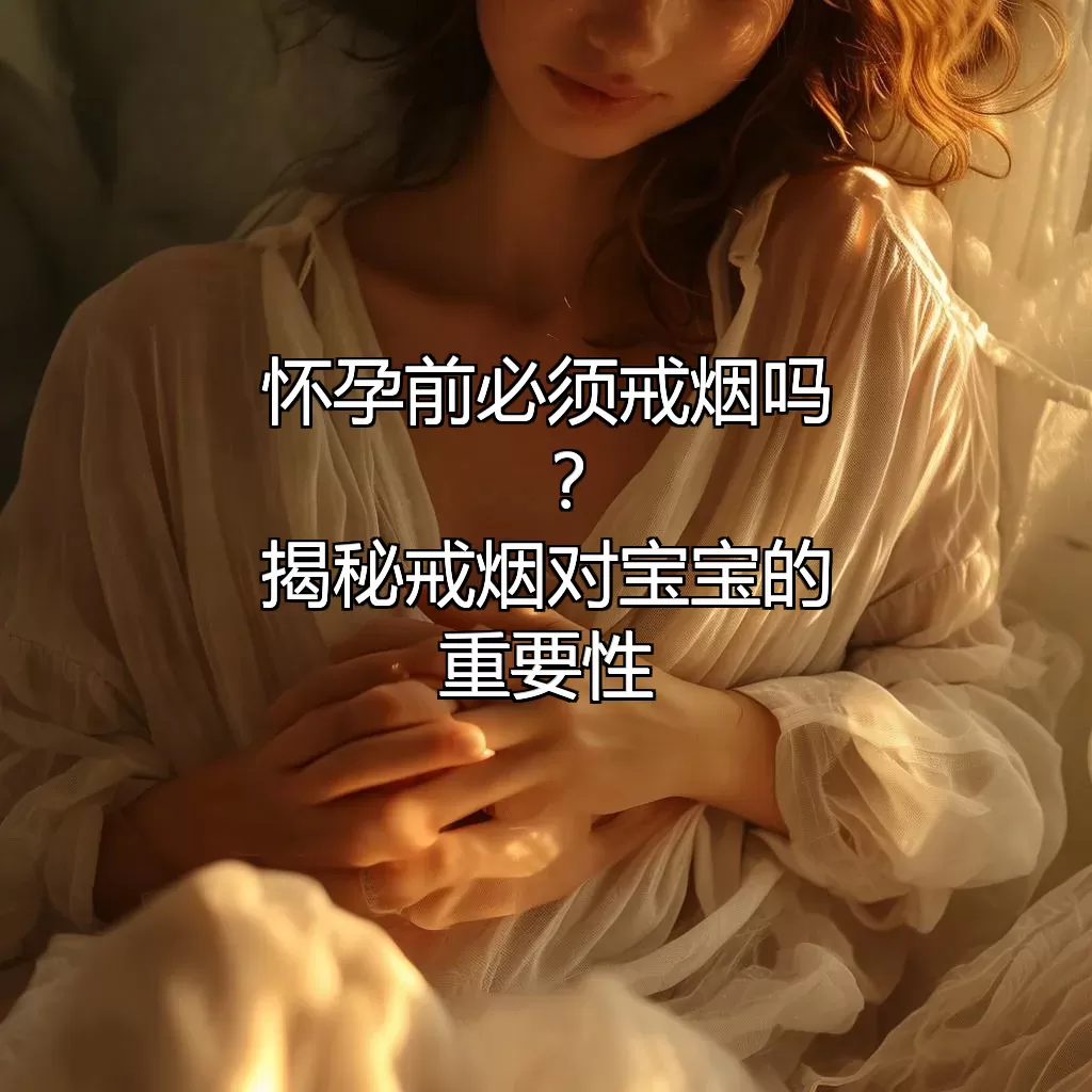 怀孕前必须戒烟吗？揭秘戒烟对宝宝的重要性