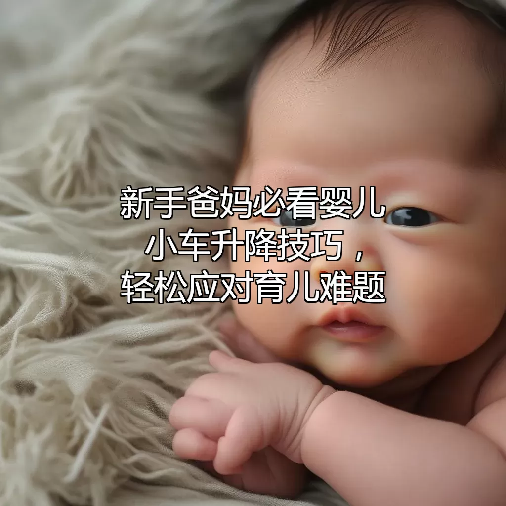 新手爸妈必看！婴儿小车升降技巧，轻松应对育儿难题
