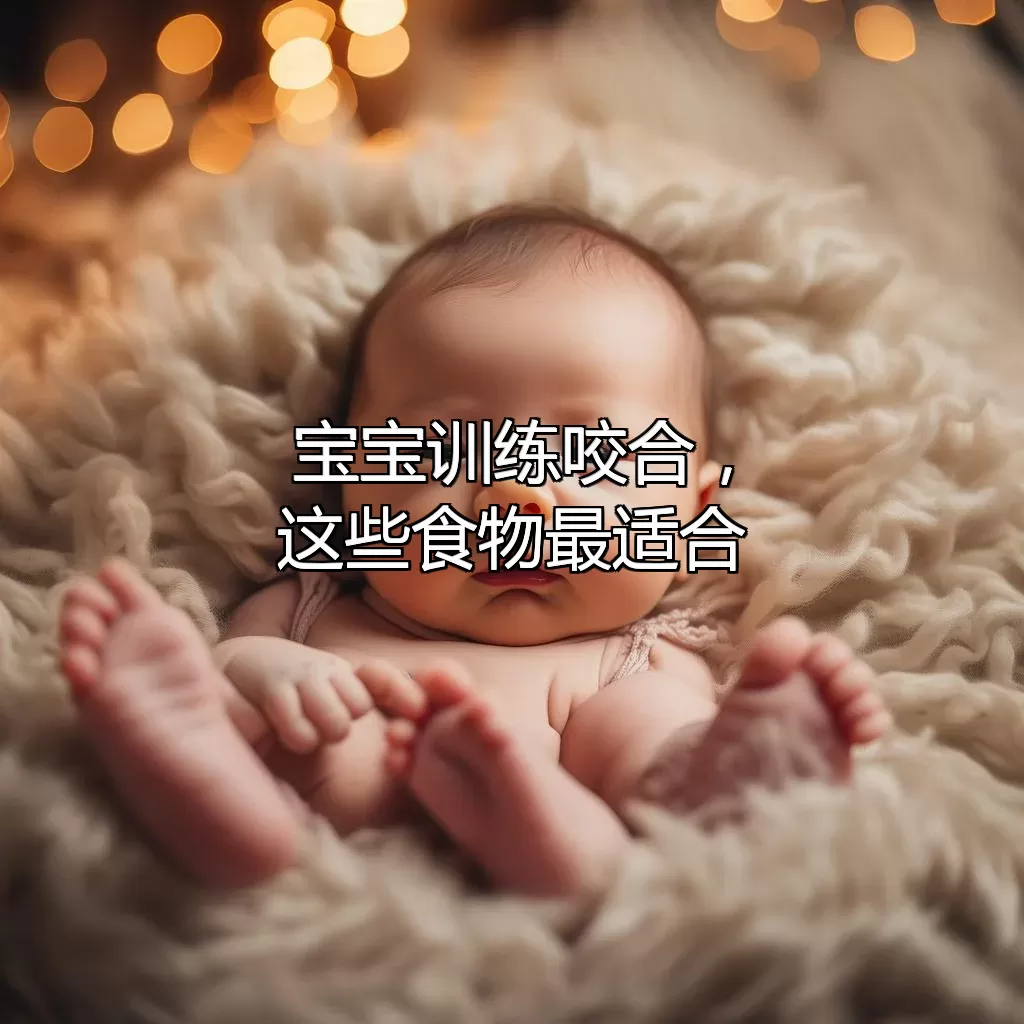 宝宝训练咬合，这些食物最适合！