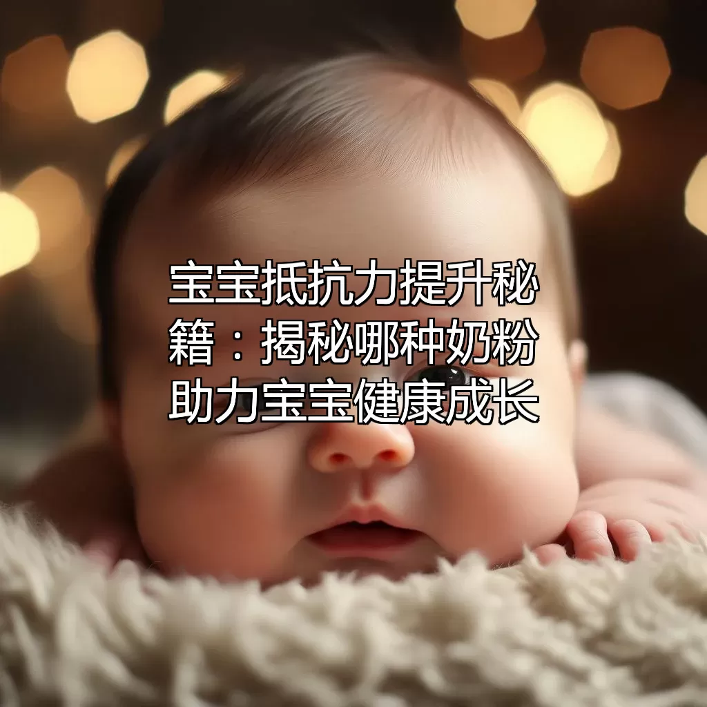 宝宝抵抗力提升秘籍：揭秘哪种奶粉助力宝宝健康成长