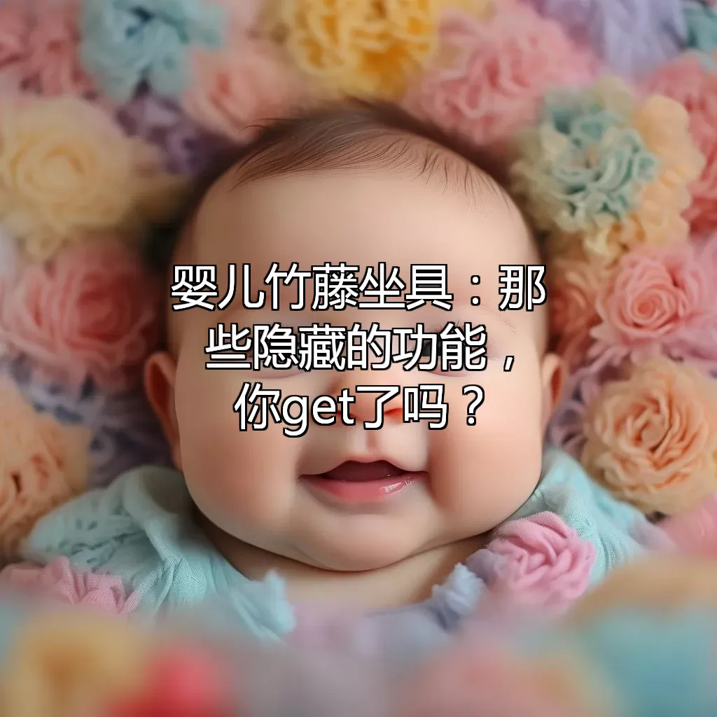 婴儿竹藤坐具：那些隐藏的功能，你get了吗？