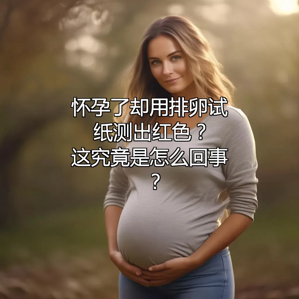 怀孕了却用排卵试纸测出红色？这究竟是怎么回事？