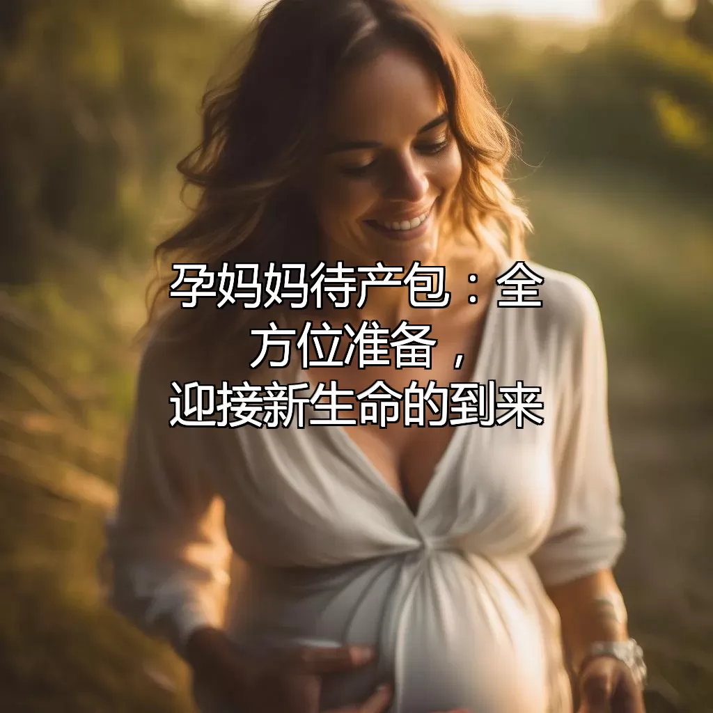 孕妈妈待产包：全方位准备，迎接新生命的到来