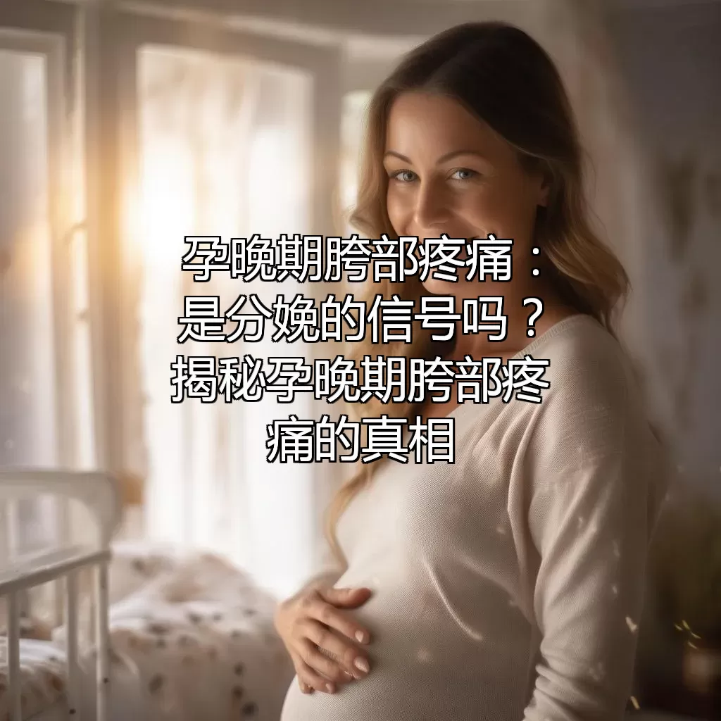 孕晚期胯部疼痛：是分娩的信号吗？揭秘孕晚期胯部疼痛的真相