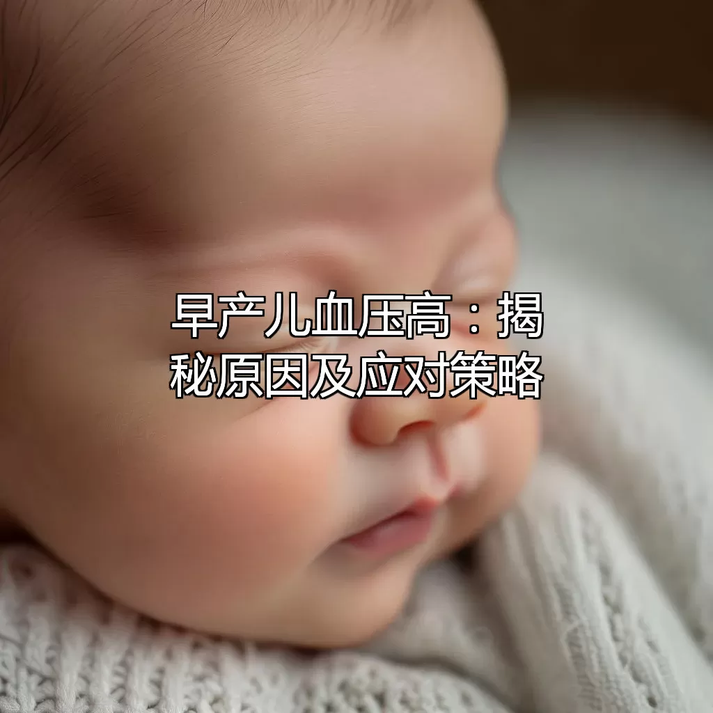 早产儿血压高：揭秘原因及应对策略