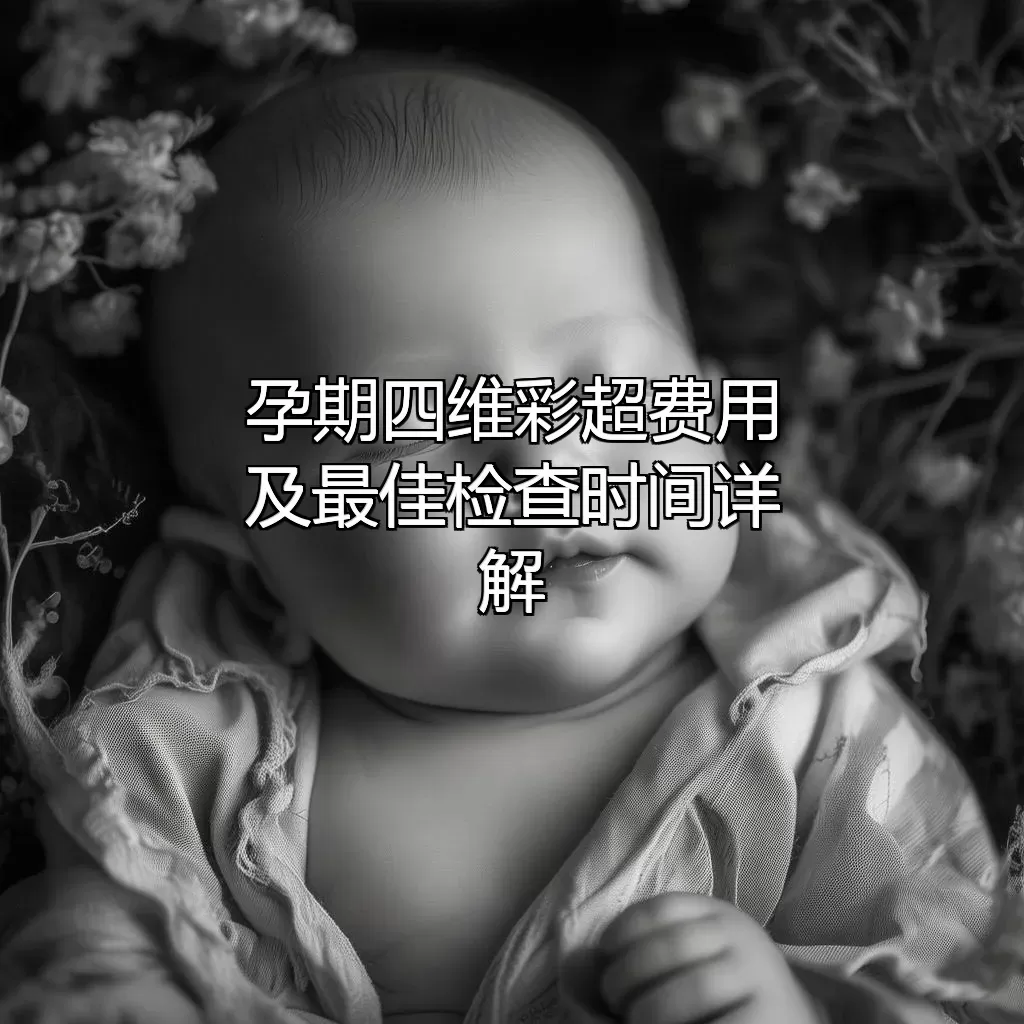 孕期四维彩超费用及最佳检查时间详解
